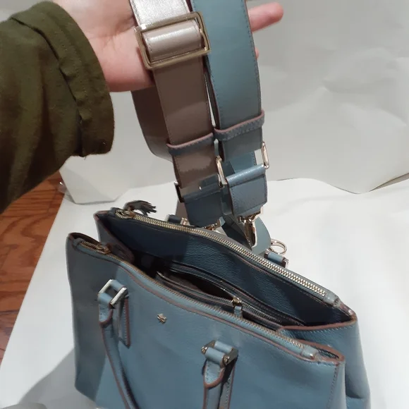 Anya Hindmarch stone blue tote - Picture 5 of 14